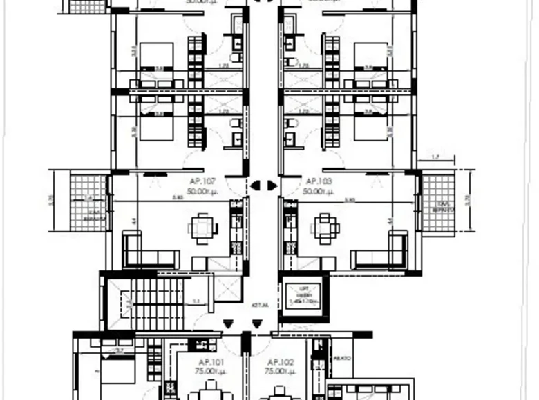 Wohnung 2 Schlafzimmer 79 m² Pyla, Zypern