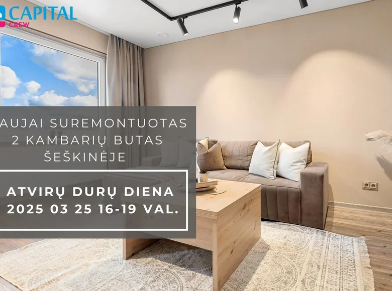 Wohnung 2 zimmer 50 m² Vilnius, Litauen