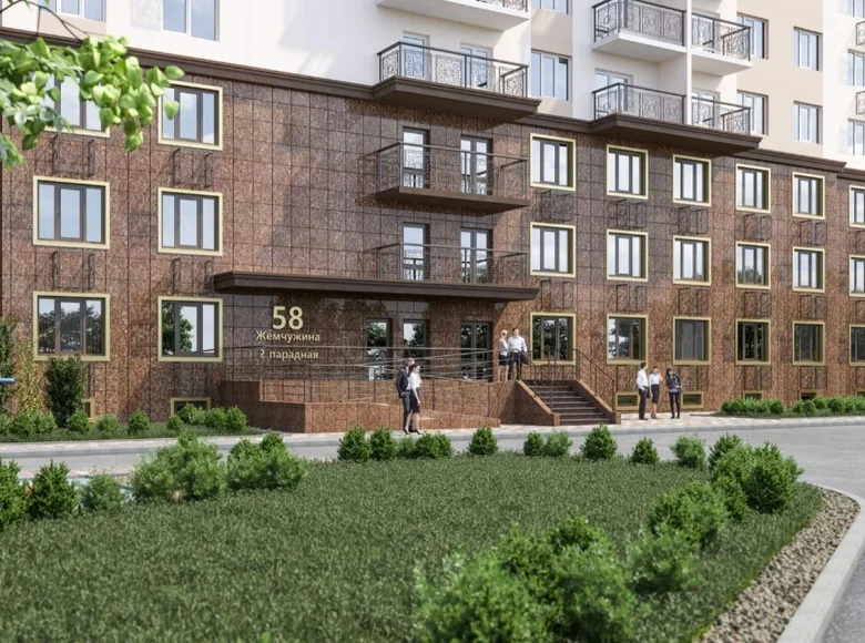 Квартира 2 комнаты 66 м² Одесса, Украина