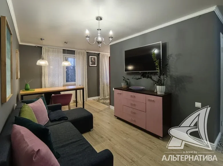 3 room apartment 58 m² Muchaviecki sielski Saviet, Belarus