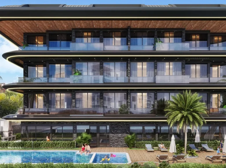 Appartement 3 chambres  Alanya, Turquie