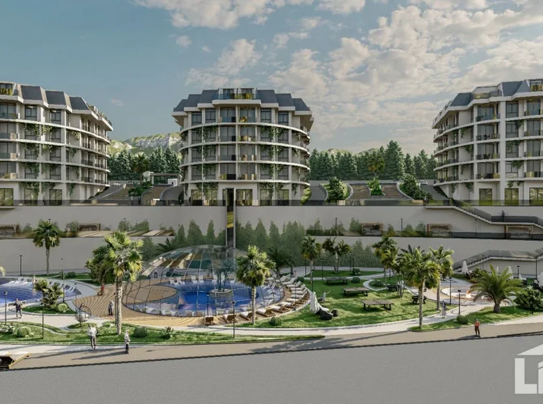 Квартира 3 комнаты 46 м² Аланья, Турция