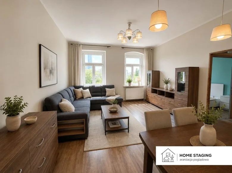 3 room apartment 64 m² Wrocław, Poland