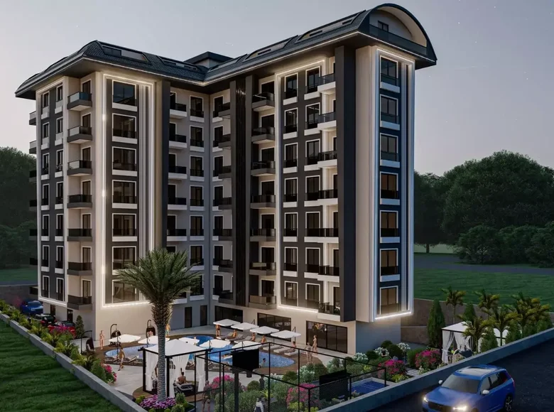 Квартира 53 м² Аланья, Турция