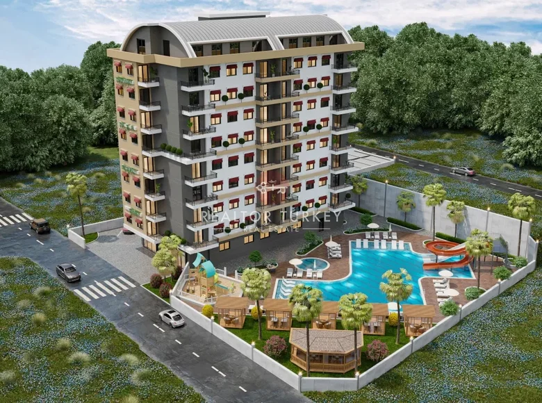 Apartamento 1 habitación 50 m² Alanya, Turquía