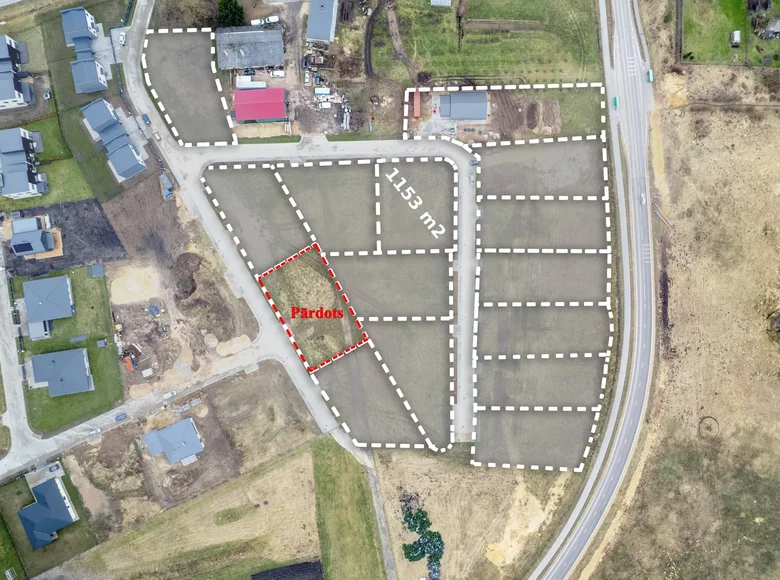 Atterrir 1 153 m² Kekavas pagasts, Lettonie