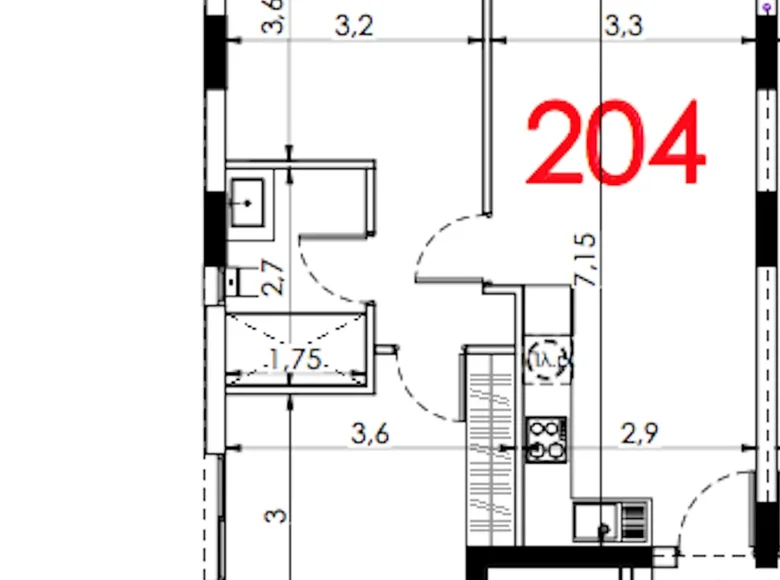 Wohnung 1 Schlafzimmer 68 m² Trachoni, Zypern