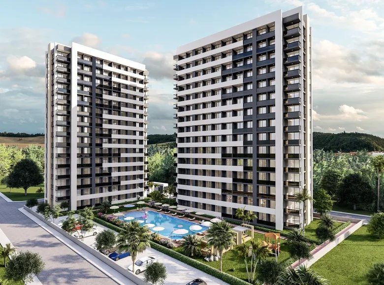Квартира 2 комнаты 65 м² Эрдемли, Турция