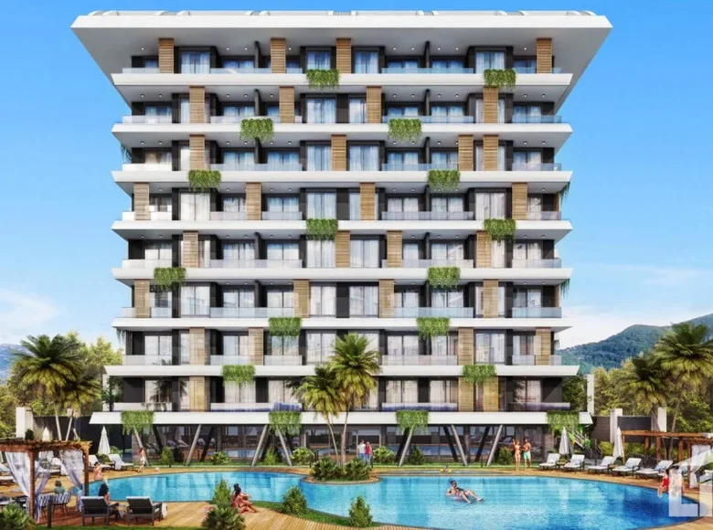 4 room apartment 50 m² Alanya, Turkey