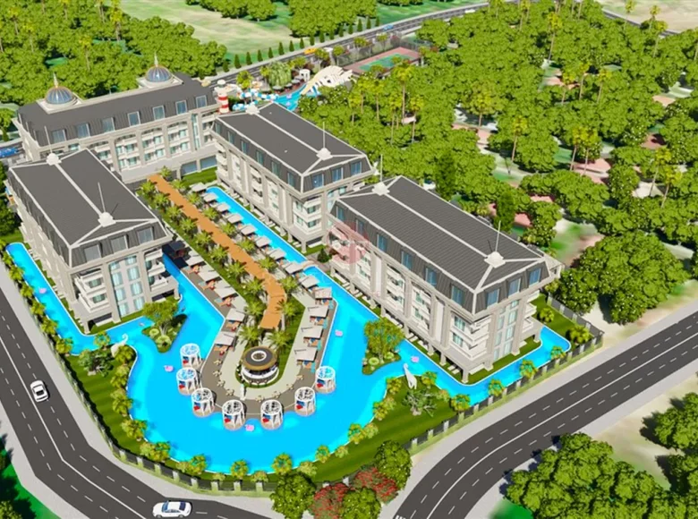 Apartamento 1 habitación 53 m² Alanya, Turquía