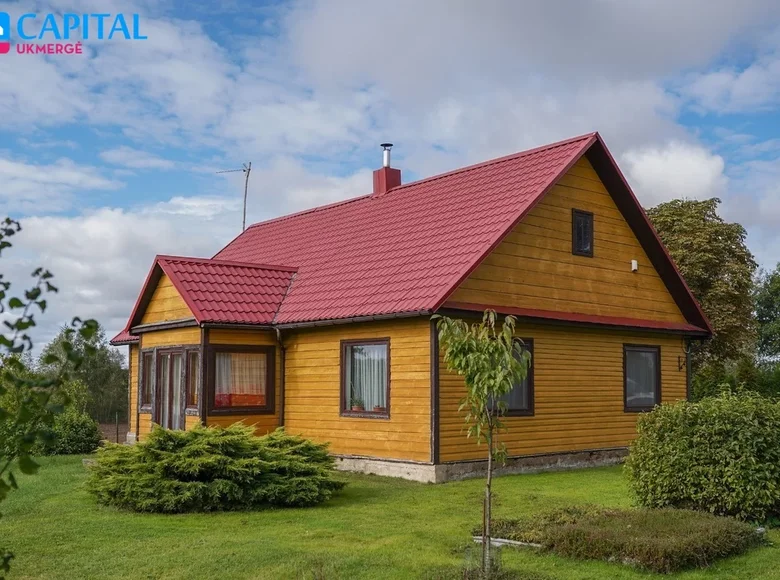 Дом 99 м² Укмерге, Литва