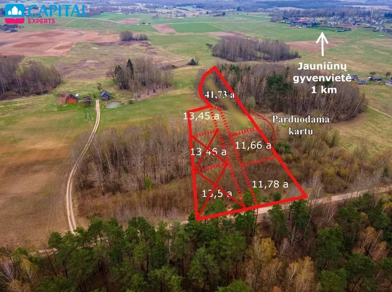 Grundstück  Jauniunai, Litauen