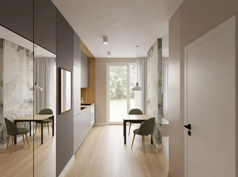 1 bedroom apartment 30 m² Lodz, Poland