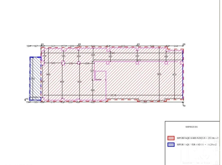 Коммерческое помещение 270 м² в Албании, Албания