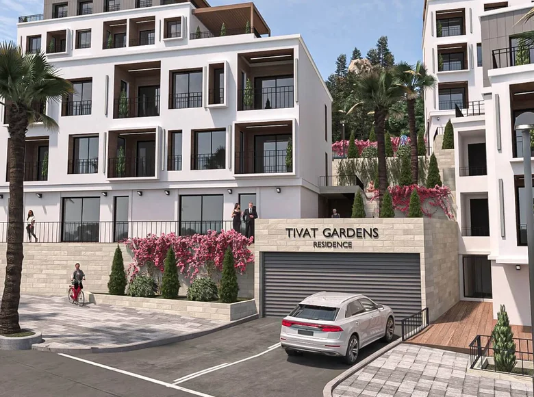 Mieszkanie 1 pokój 43 m² Tivat, Czarnogóra