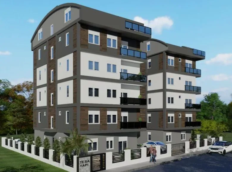 2 bedroom apartment 65 m² Muratpasa, Turkey