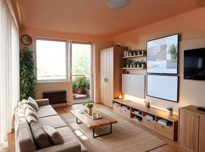 1 room apartment 26 m² Warsaw, Poland