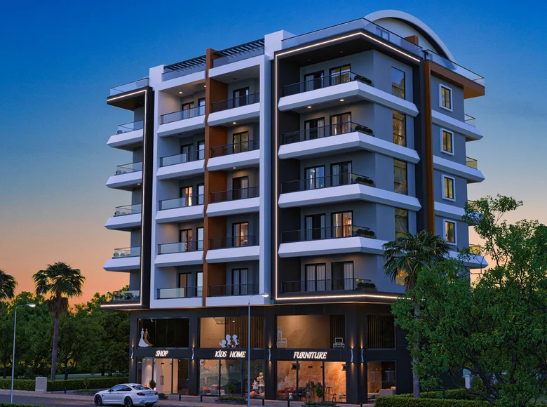 2 room apartment 55 m² Mahmutlar, Turkey