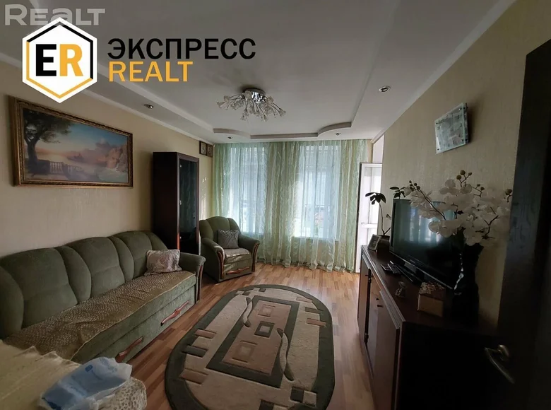 Wohnung 1 zimmer 51 m² Muchaviecki sielski Saviet, Belarus