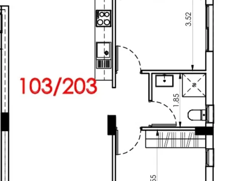 3 bedroom apartment 110 m² Ypsonas Municipality, Cyprus