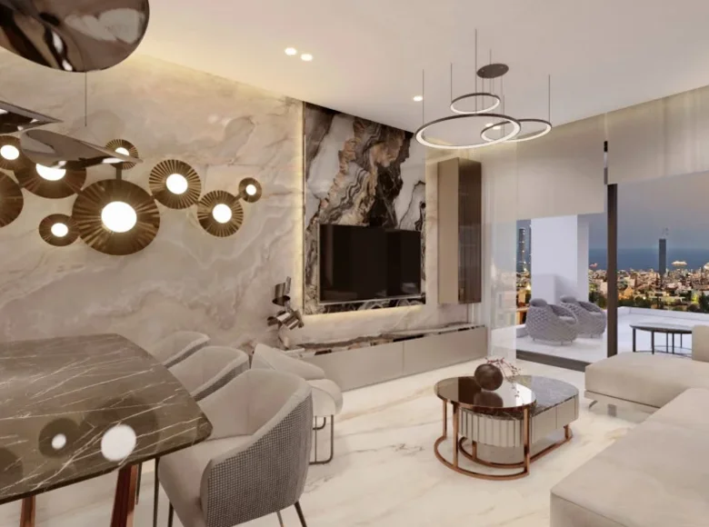 Mieszkanie 3 pokoi 145 m² Limassol, Cypr