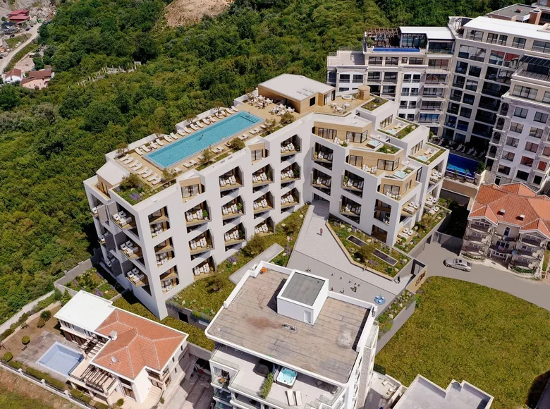 Apartamento 1 habitacion 59 m² Becici, Montenegro