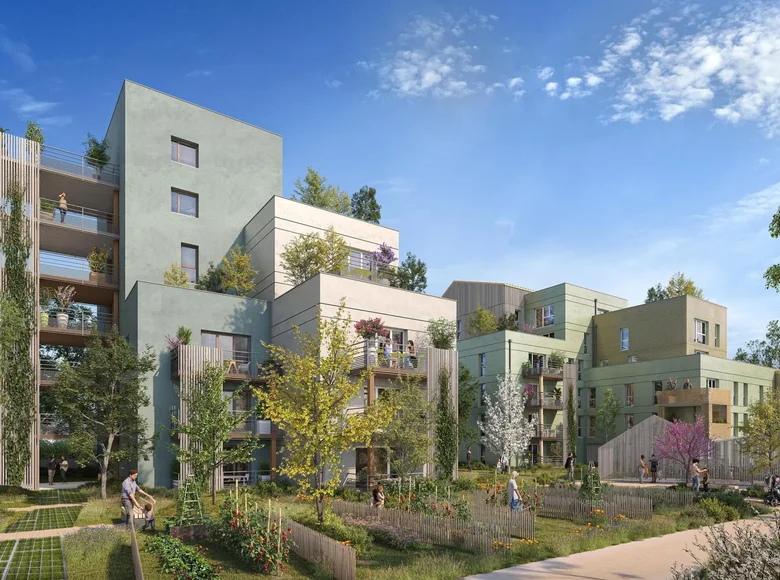 Квартира 2 спальни 47 м² Orvault, Франция