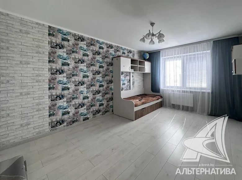 Appartement 3 chambres 77 m² Muchaviecki sielski Saviet, Bélarus