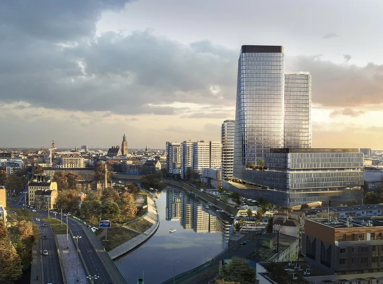 Appartement 2 chambres 44 m² Vratislavie, Pologne