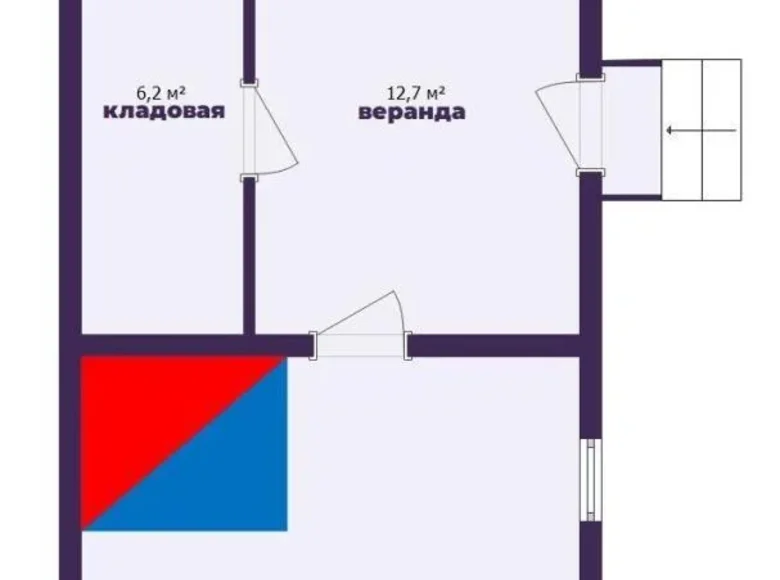 Dom 39 m² Cyzevicki sielski Saviet, Białoruś