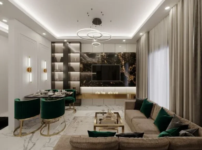 Квартира 1 спальня 47 м² Аланья, Турция