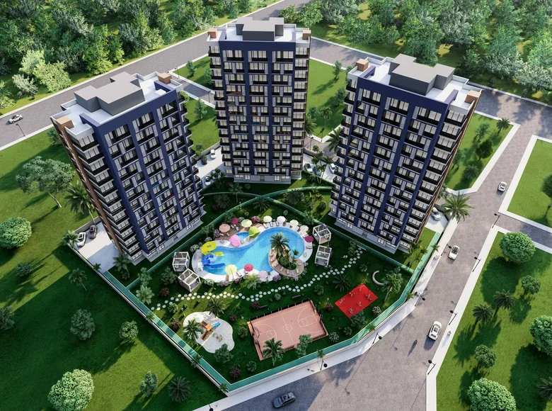 Apartamento 2 habitaciones 56 m² Erdemli, Turquía