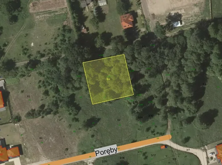 Atterrir 1 chambre 1 230 m² Varsovie, Pologne