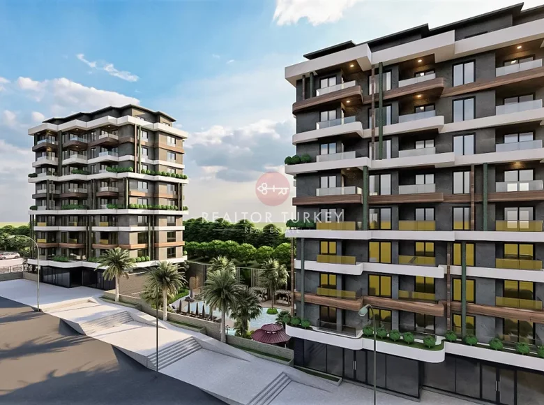 Appartement 1 chambre 70 m² Alanya, Turquie