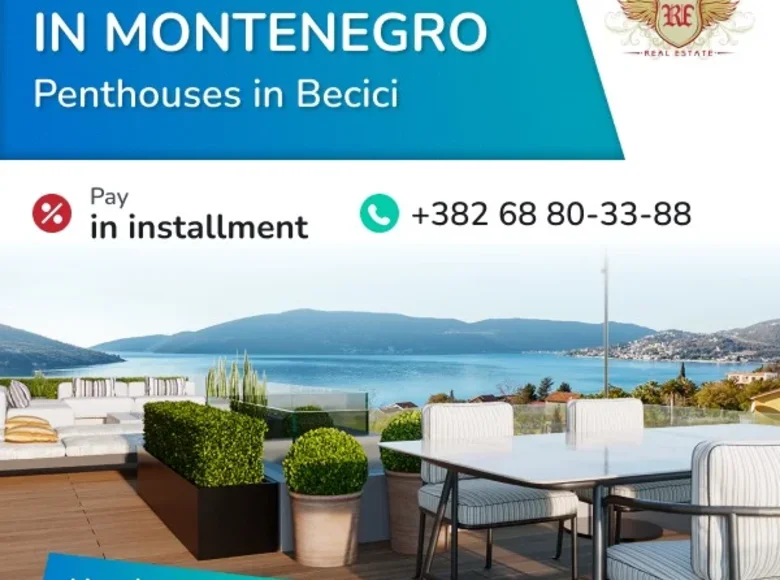 Residential complex Sky Apartments in Montenegro, Becici