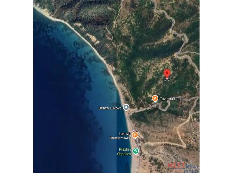 Land 2 078 m² Lukove, Albania