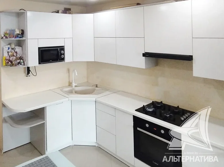 Appartement 1 chambre 42 m² Muchaviecki sielski Saviet, Bélarus