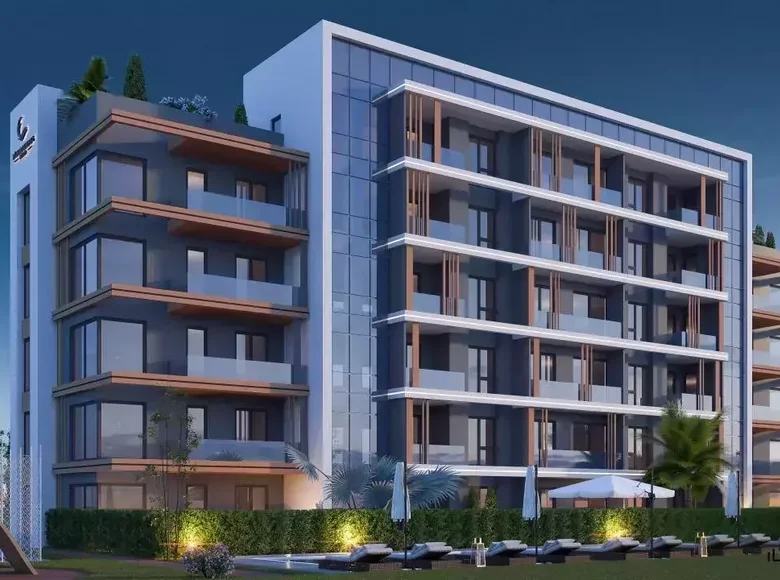 Квартира 1 комната 39 м² Аксу, Турция