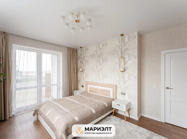 1 room apartment 44 m² Navasielle, Belarus