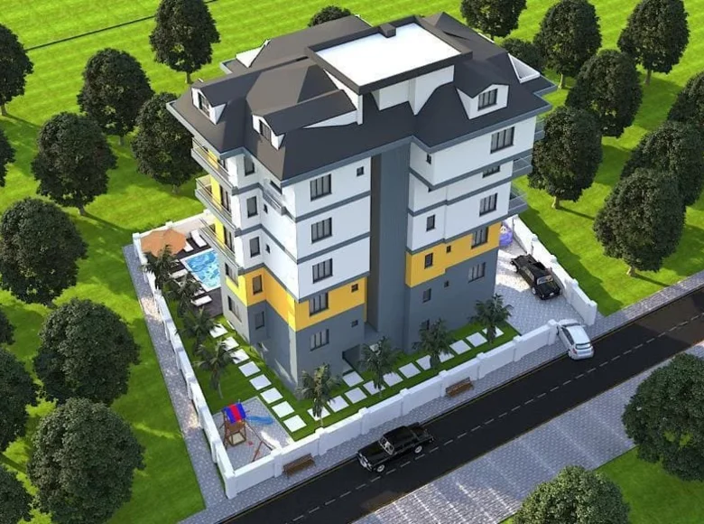 3 bedroom apartment 58 m² Muratpasa, Turkey
