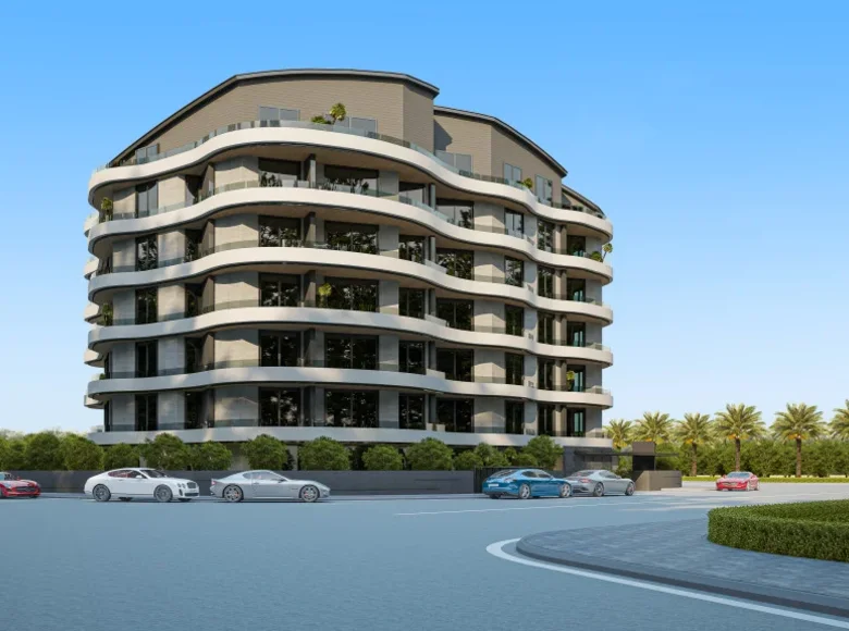 1 bedroom apartment 54 m² Muratpasa, Turkey