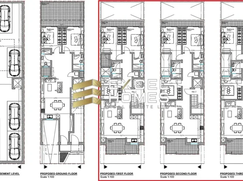 Apartamento 3 habitaciones  Swieqi, Malta