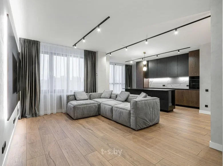 2 room apartment 70 m² in Minsk, Belarus