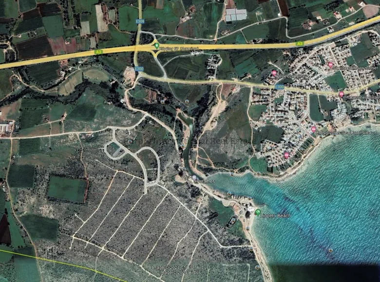 Земельные участки  Лиопетри, Кипр