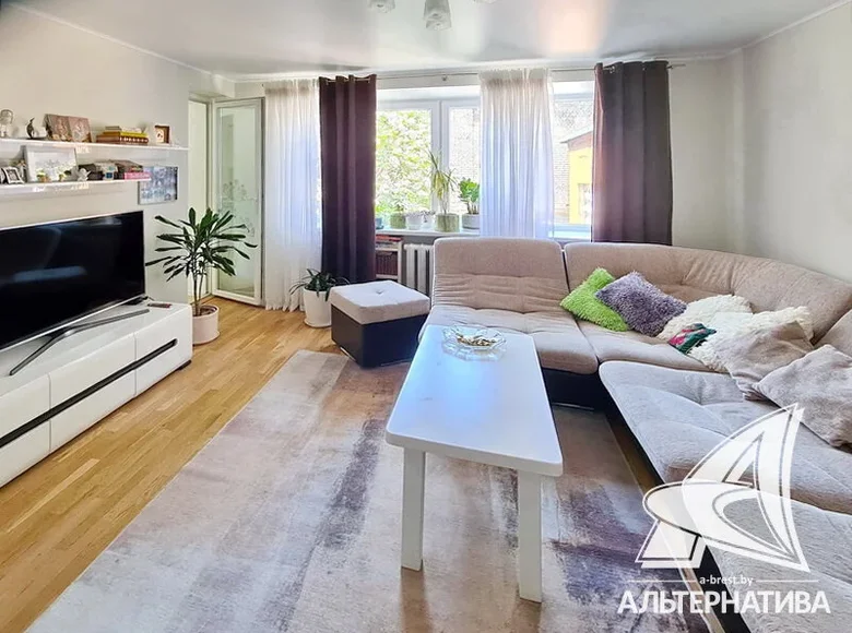 3 room apartment 59 m² Muchaviecki sielski Saviet, Belarus