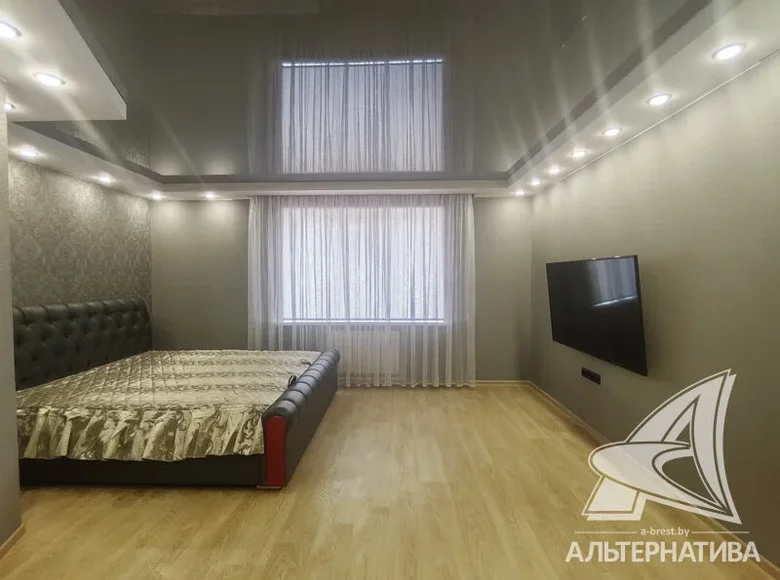 Appartement 1 chambre 42 m² Muchaviecki sielski Saviet, Bélarus