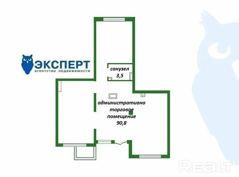 Коммерческое помещение 91 м² Минск, Беларусь