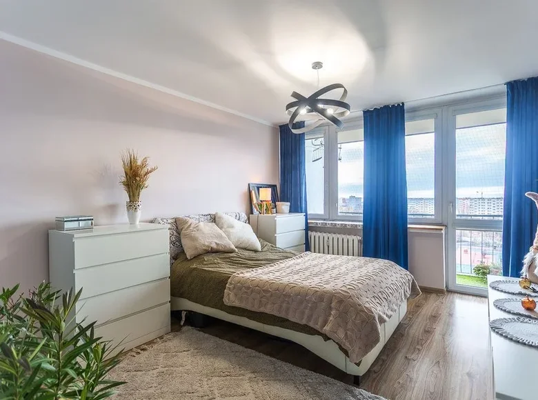 Квартира 2 комнаты 50 м² Лодзь, Польша