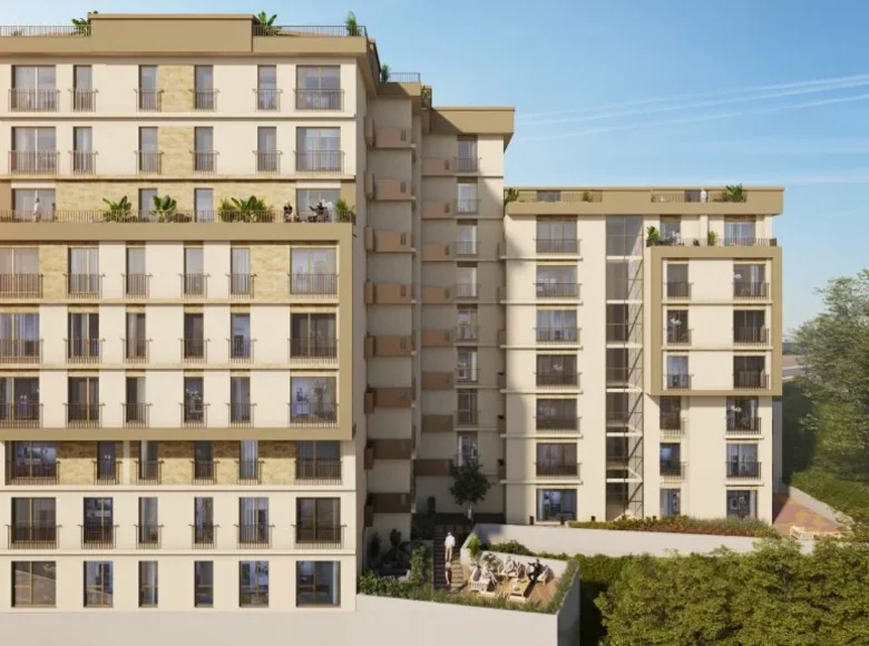 2 bedroom apartment 70 m² Beyoglu, Turkey