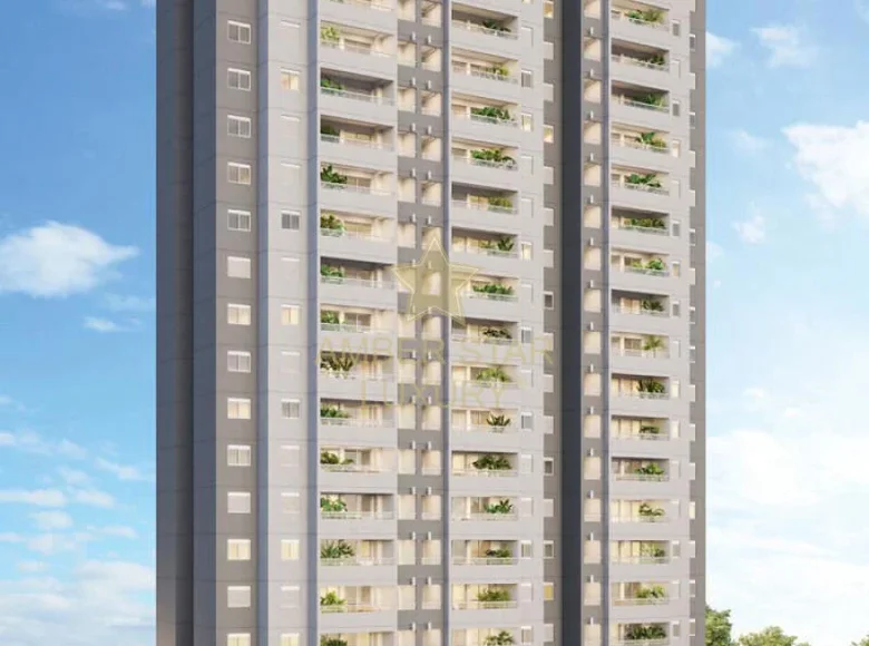 Квартира 1 комната 33 м² Regiao Imediata de Sao Paulo, Бразилия